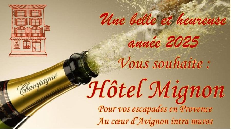 אביניון Hotel Mignon מראה חיצוני תמונה